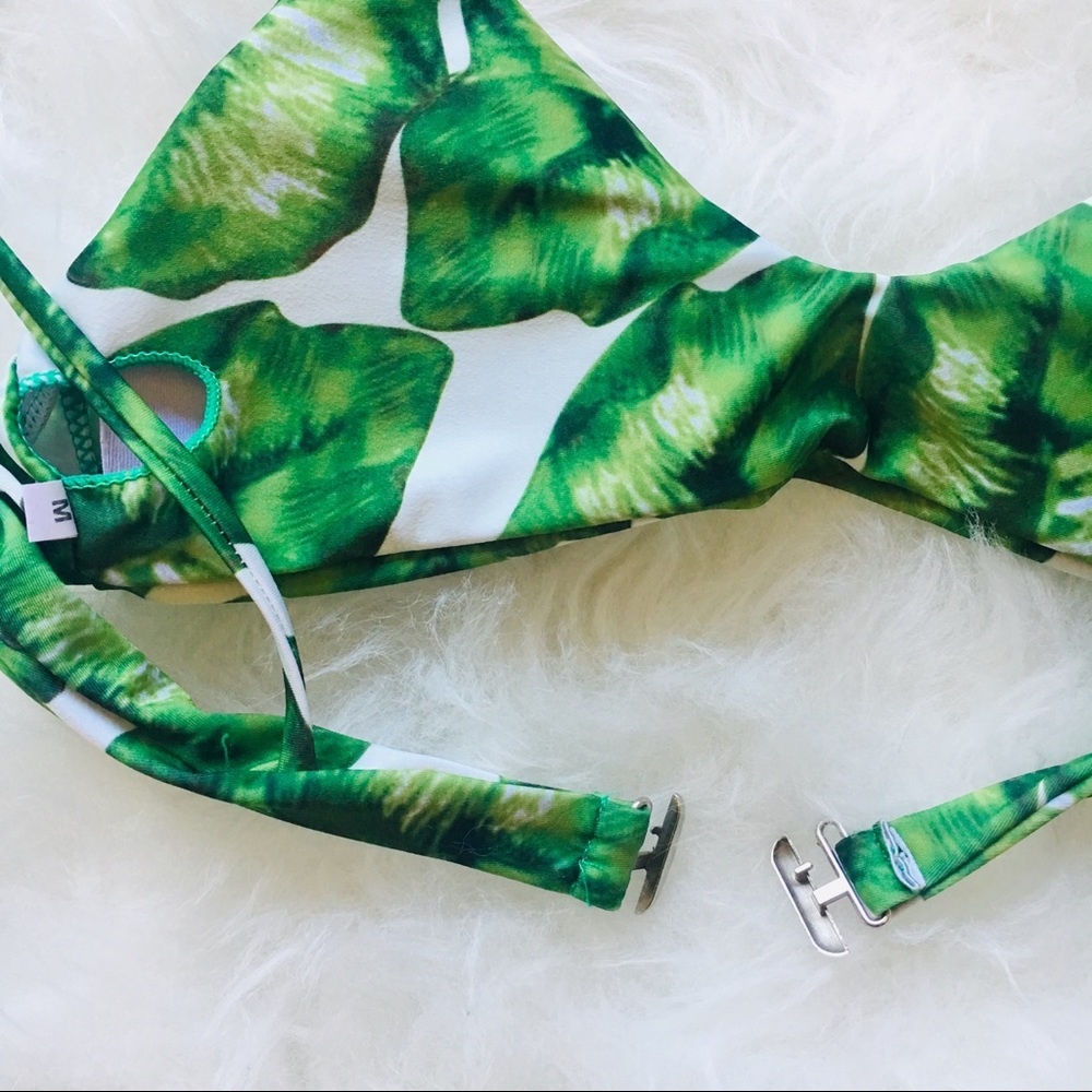 Tropical Palm Miami Beach Bikini 2 Piece Set - Picture 4 of 8